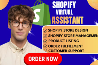 be your shopify virtual assistant shopify marketing and shopify store expert
