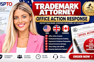 be your trademark attorney for uspto office actions response