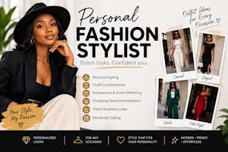 be your personal fashion stylist and outfit consultant