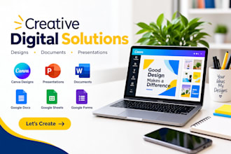 create professional canva graphic designs