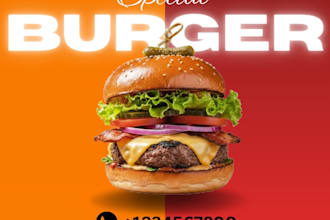 do poster design normal image to professional design