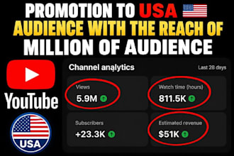 do super fast organic youtube video promotion, you tube channel promotion