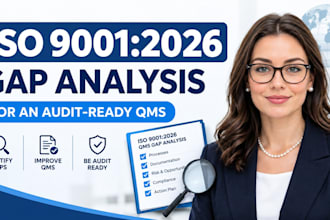 conduct iso 9001 2026 gap analysis for an audit ready qms
