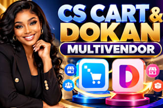 cs cart multivendor marketplace setup and dokan multivendor marketplace setup