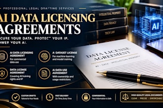 draft an ai data use agreement with ownership and usage restriction terms