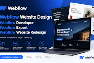 webflow website design webflow developer webflow expert webflow website redesign