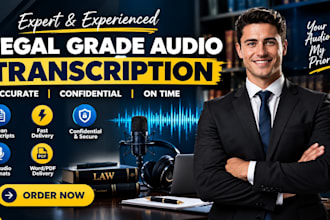 provide verbatim forensic transcription for legal and court use