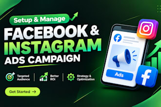setup and manage meta ads, facebook marketing, ig ads fb ads