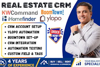 automate kw command ylopo propstream ihomefinder boomtown real estate brokerage