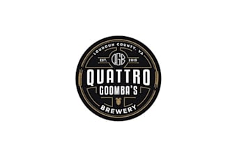 design virginia craft brewery beer bar logo for you