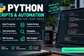 write python scripts and automate tasks