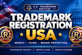 be your euipo uspto trademark attorney for trademark filling and registration