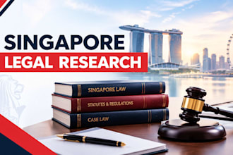 conduct singapore legal research and prepare a professional legal memorandum