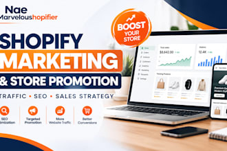do shopify marketing and shopify store promotion to boost shopify sales
