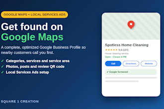 set up and optimize your google business profile and local services ads