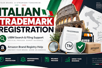 file italian trademark registration uibm search and amazon brand registry