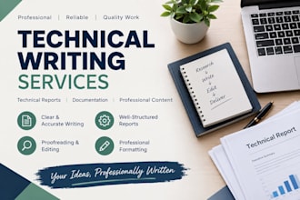 write clear and accurate technical and report content