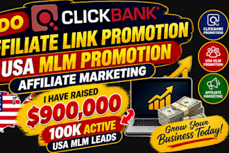 do clickbank affiliate link promotion USA MLM promotion affiliate marketing
