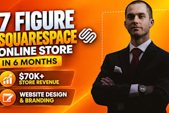 build squarespace store, design or redesign squarespace website, real estate web
