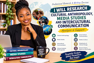 research cultural anthropology, media studies and intercultural communication