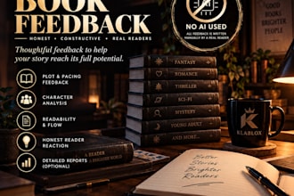 read your book and provide honest feedback and review