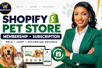 setup shopify pet store membership subscription bold loop recurring revenue