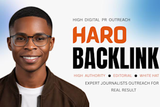 haro outreach and digital PR for authority backlinks, brand mentions