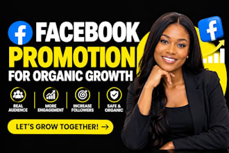 promote your facebook page professionally for fast growth