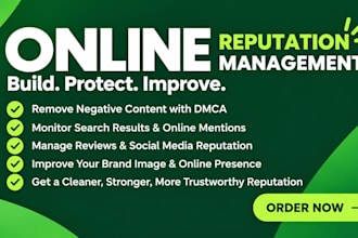 provide orm,reverse seo,online reputation management service