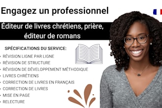 editez et mettez en forme votre livre de prieres chretiennes pour amazon KDP