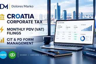 file monthly croatia vat returns pdv forms and corporate cit pd tax management