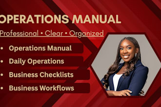 create a professional operations manual for your business