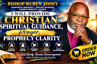 provide christian spiritual guidance prayer, clarity prohecy