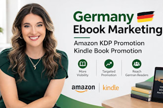 do germany ebook promotion amazon kdp promotion germany kindle book marketing