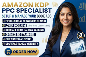 setup and manage profitable amazon KDP ads to boost your book sales