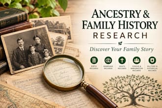 research your ancestors and find historical family records