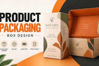 product packaging design retail box artwork branding for modern ecommerce brands