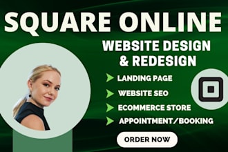 square online store redesign square business website design square ecommerce seo