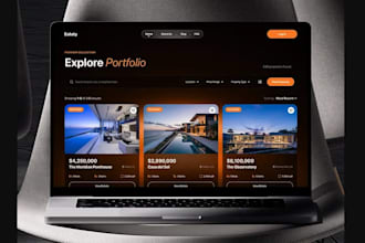 develop a real estate app and property listing website