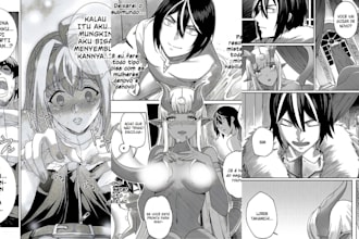 draw anime nsfw manga page comic book illustration or webtoon manga