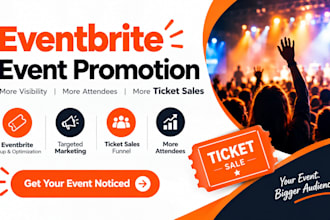 event promotion, ticket sales, webinar, concert, shows, eventbrite marketing