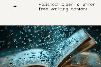 be your writing coach and editor of your writings