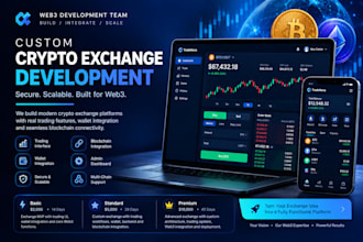 build a crypto exchange or dex platform with web3 integration