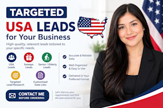 sweeps leads, usa leads, senior elderly leads