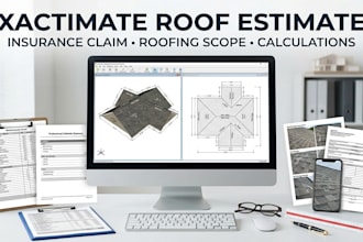 prepare an xactimate roof estimate for your insurance claim