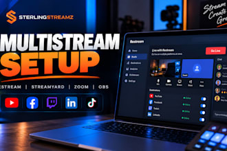 setup restream streamyard zoom live multistreaming and obs