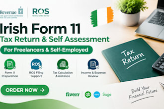 irish form 11 ros tax filing self assessment pay and file support for freelancer