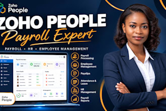 setup zoho people payroll HR management automation and integration