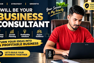 your expert business consultant and bussiness advisor