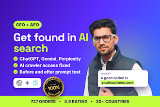 audit and fix your ai visibility score for chatgpt, gemini and perplexity